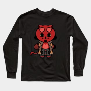 Cattie Hellboy Long Sleeve T-Shirt